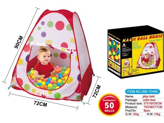 אוהל + 50 כדורים