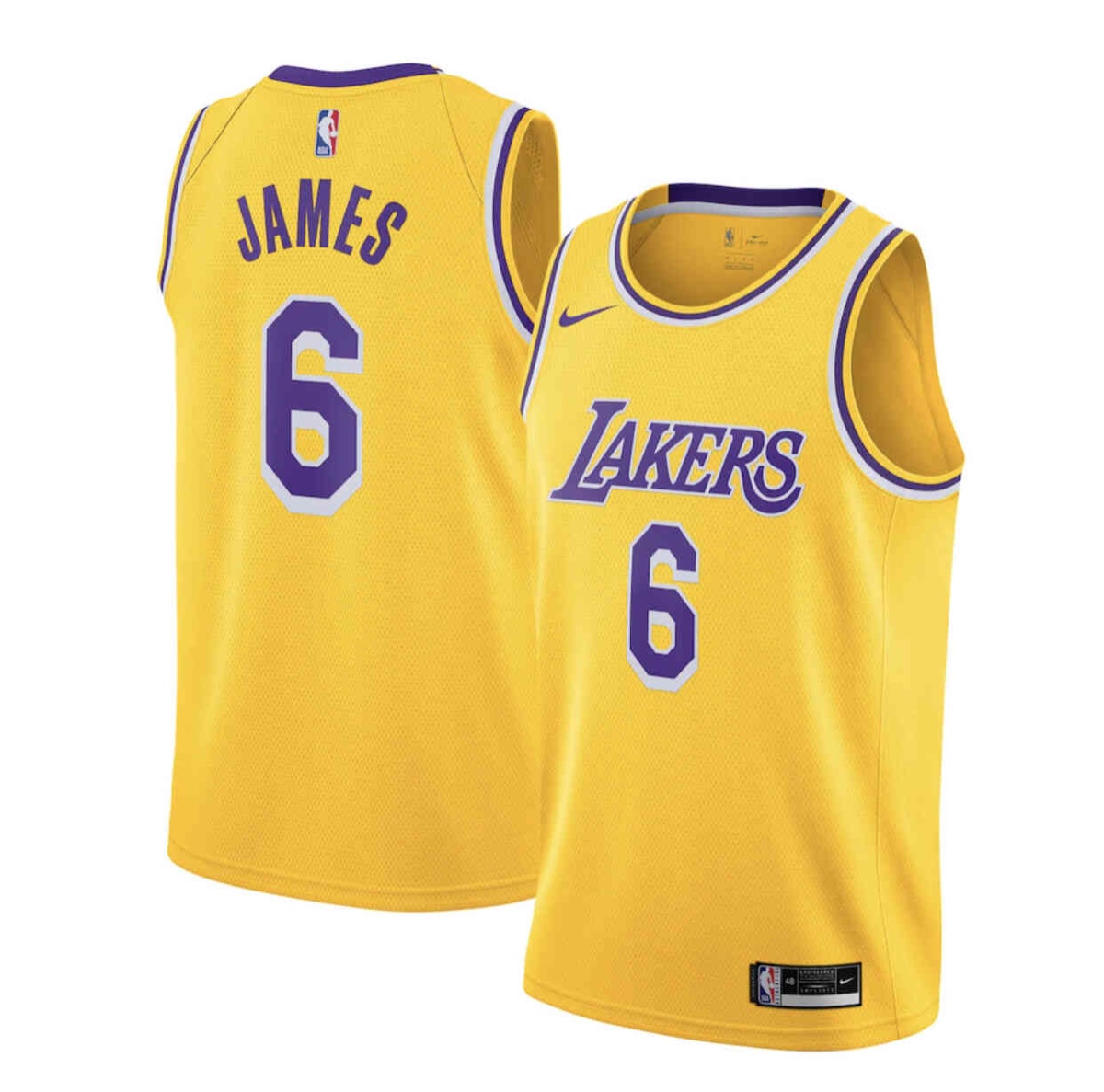 nike lakers top