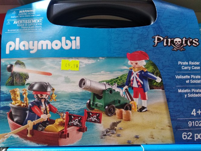 פליימוביל מזוודה פיראטים 9102