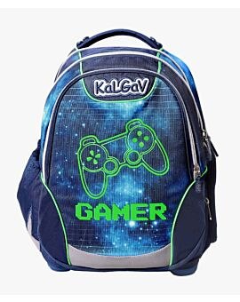 תיק xbag gamer כחול ירוק