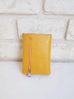 ארנק דמוי עור חרדל 4055