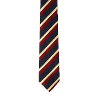 עניבה פסים אדום- צהוב