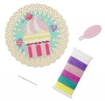 ריקמה לפי צבע - קאפקייק