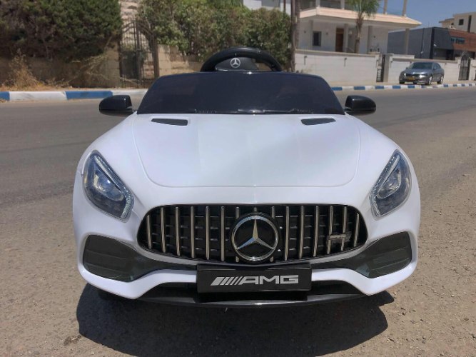 מרצדס GT 12V עם רישיונות לבן