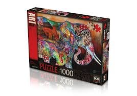 פאזל 1000 חלקים- עבודה אפריקאית