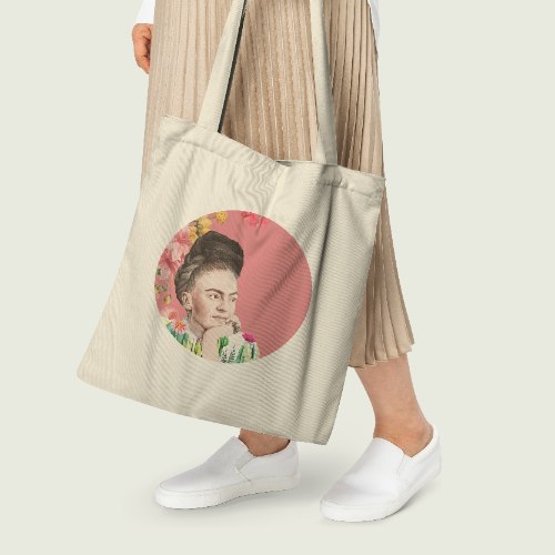 תיק שק- פרידה קאלו טרופית made to inspire