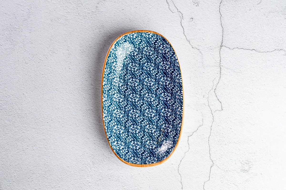 צלחת מילאנו אובלית 24/14 ס״מ