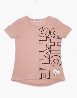 חולצה בנות טריקו מעוצבת STYLE&CHIC