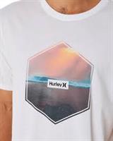 HURLEY Dri-Fit  HEX  T-SHIRT-WHITE