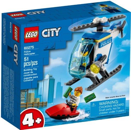 לגו City 60275 הליקופטר משטרה