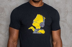 טי שרט  T - AKASHI LOGO צבע שחור D.J