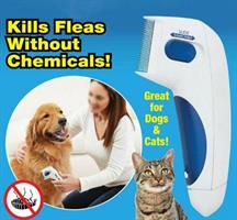 מסרק אלקטרוני לניקוי קרציות פרעושים ופשפשים מחיית המחמד