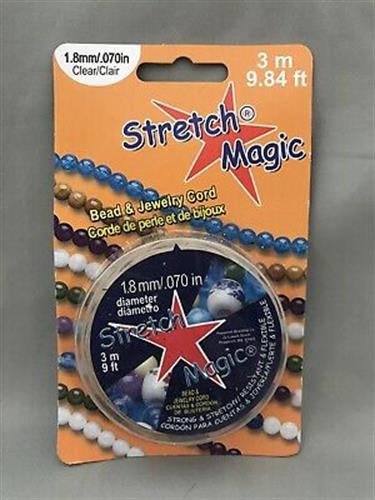 חוט סיליקון איכותי 1.8 ממ 3 מ- BEADSMITH