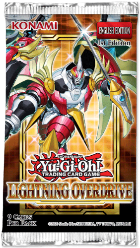 קלפי יו-גי-הו בוסטר Yu-Gi-Oh! Lightning Overdrive Booster