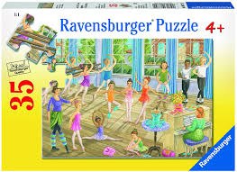 פאזל 35 חלקים- שיעור בלט