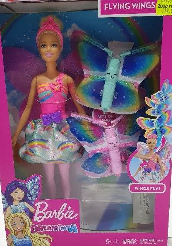 ברבי מעיפה כנפיים