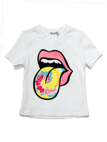 טישירט לשון לבנה