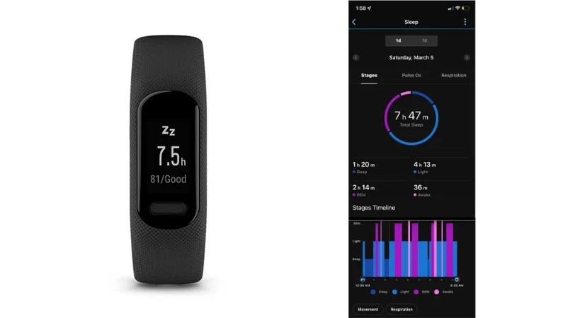 צמיד דופק Garmin vivosmart 5