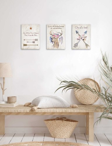 שלישיית תמונות השראה אינדיאני  דגם 05