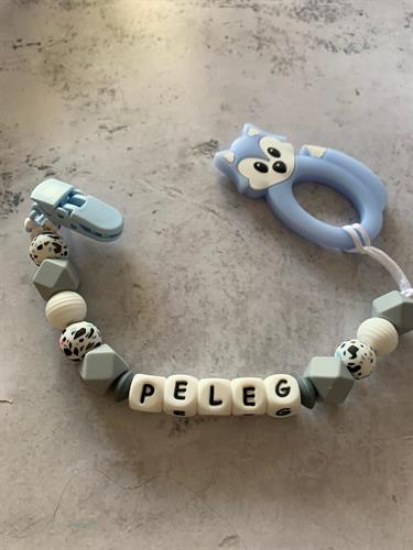 מחזיק מוצץ + נשכן  לבחירה - דגם טראצו בייבי