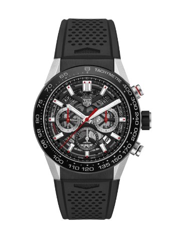 TAG HEUER CARRERA STEEL 45MM AUTO CHRONO