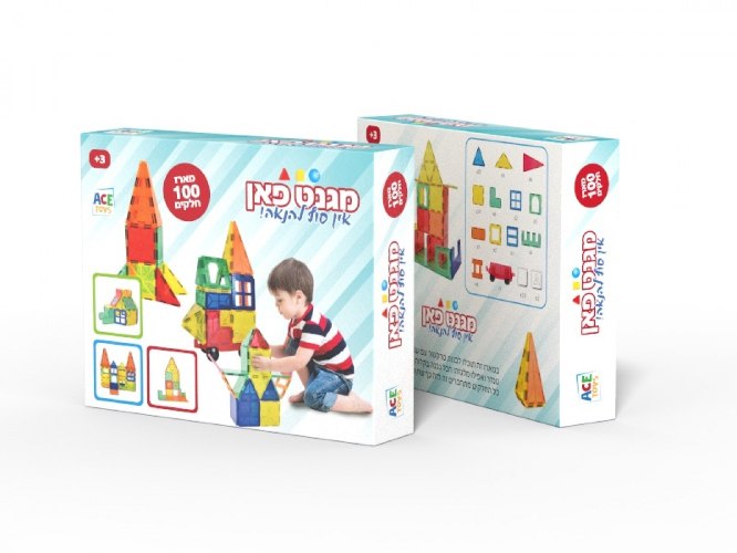 מגנטפאן 100 חלקים