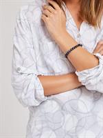 צמיד קריסטל מטאלי