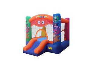 מתקן קפיצה מתנפח מפלצות שמחות - D2721 מבית Jumpy Jump העולמית-קפיץ קפוץ