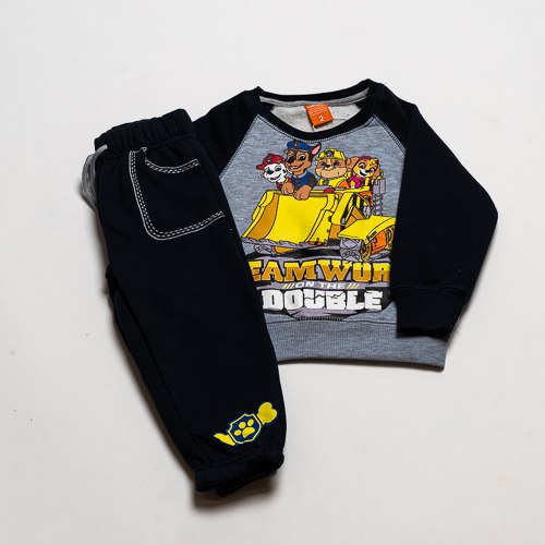 חליפת בנים פוטר מפרץ ההרפתקאות מלאנג' עם שחור