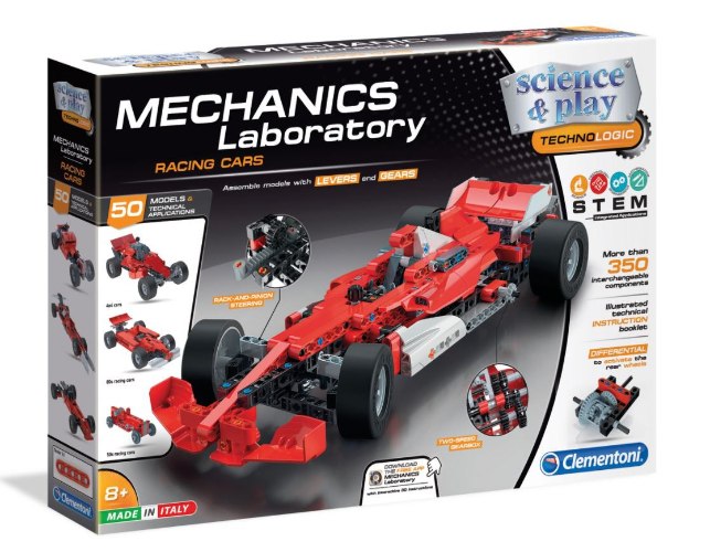 מעבדה מכנית - מכונית אדומה