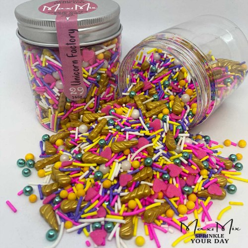 מקסי מיקס 29 - UNICORN FACTORY | מיקס יוניקורן צבעוני. מיקס סוכריות מתוק וקסום לקישוט קינוחים.