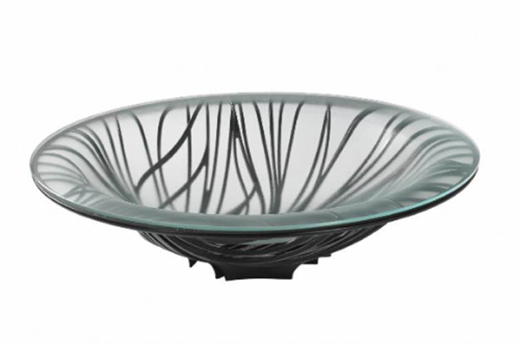 קערת פירות FLORA שחור