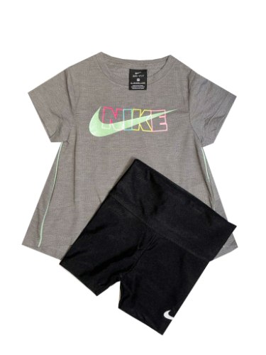 חליפת בייקר NIKE DRY FIT אפור 2-7