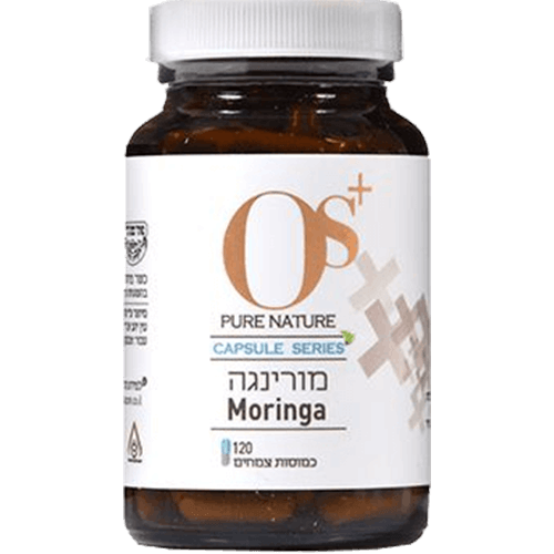 מורינגה, 120 כמוסות ן  400 מ"ג  ן  +OS