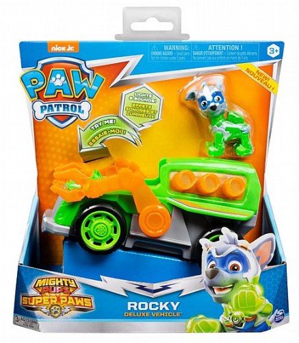 המכונית האימתנית של רוקי כולל אפקט תאורה וקול