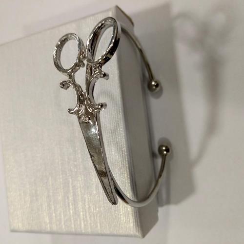 צמיד מספריים - כסוף