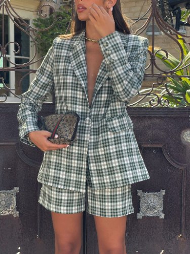 חליפת ניקי ירוק