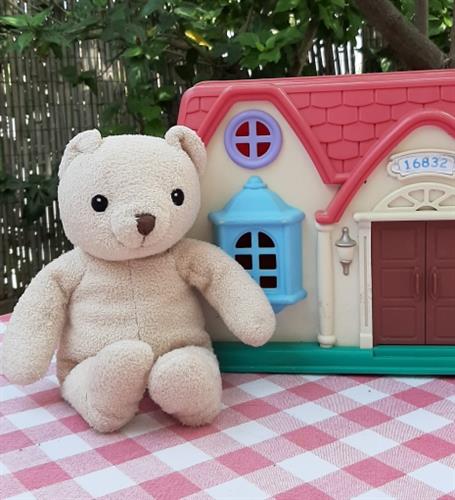 דובון בז'י חמוד ורך, חבר מתוק, חפץ מעבר מושלם, מתכבס בקלות ונעים למגע