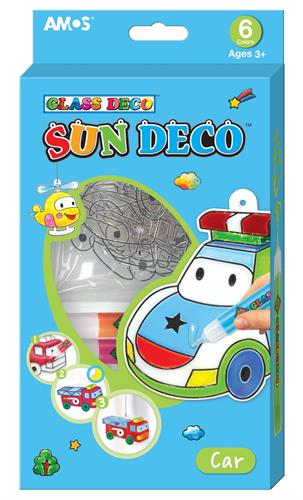 צבעי חלון + צורות קיט תחבורה AMOS