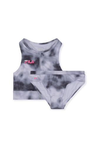 ביקיני טופ רוכסן FILA טאי דאי אפור 6-16