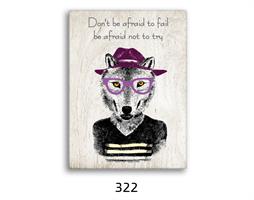 שועלים , כלב, צבי רביעיית היפסטרים דגם 120