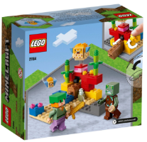 לגו Minecraft 21164 ריף האלמוגים