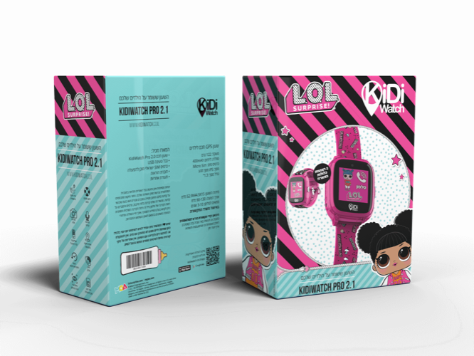 שעון חכם GPS לילדים לול  pro 2.1 LOL