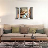 חלון בנישה המפל בנחל