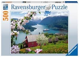 פאזל 500 חלקים     - ravensburger puzzle