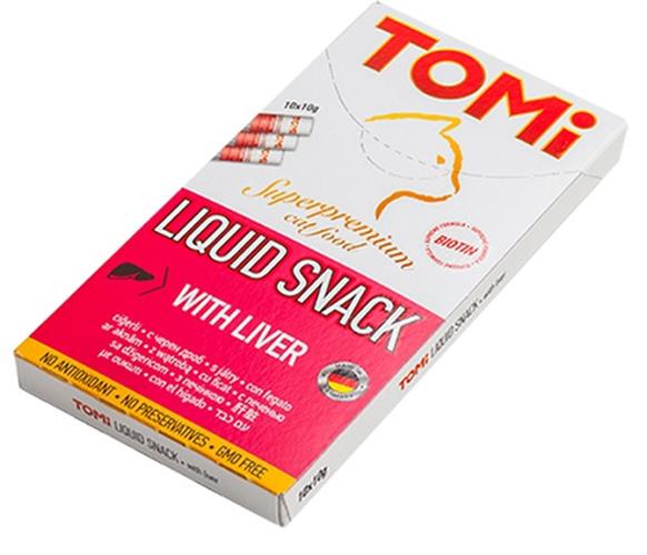 חטיף נוזלי בטעם כבד 8 יחידות