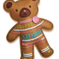 ערכה לריקמת דובון  - 4M