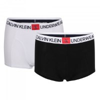 מארז 2 בוקסרים CK שחור לבן