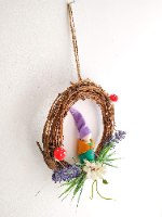 מובייל זר גמד עם לוונדר