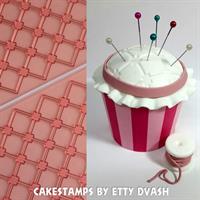 טקסטורה ריבועים קאפיטונאג'